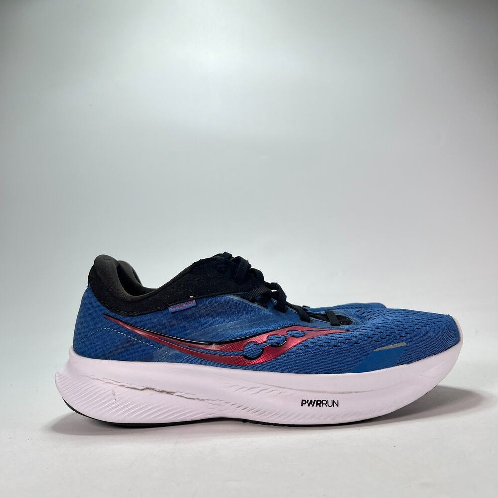 Saucony Ride 16 Blue Black Running Shoes Athletic Sneakers S20831-16 Mens Size 8